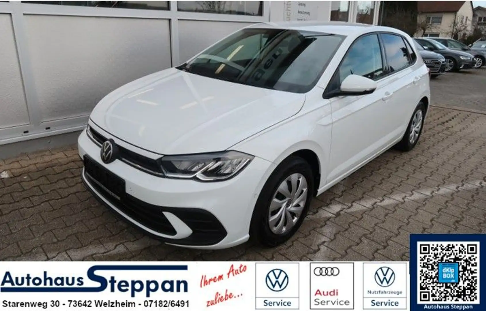 Volkswagen Polo 1,0 TSI Life +APP +ACC +IQ-Drive-Paket +LED Weiß - 1