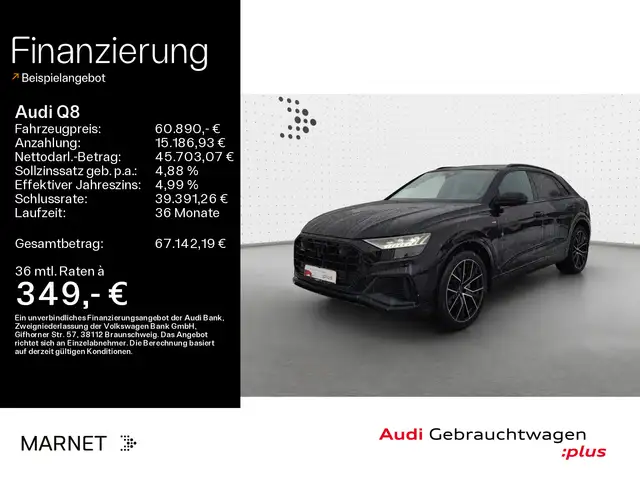 Audi Q8 55 TFSI quattro S line*Navi*Matrix*Alu*AHK*B&