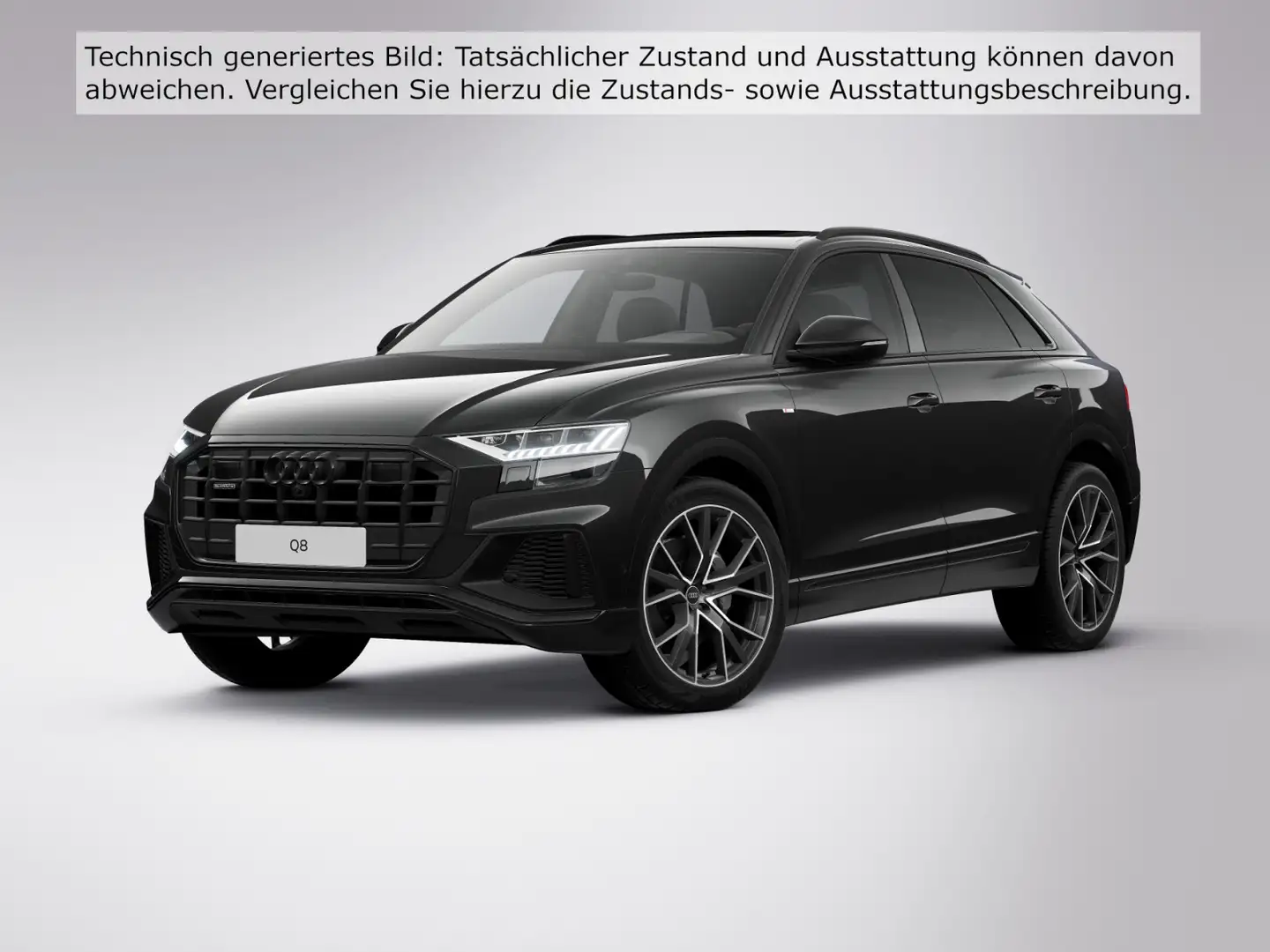 Audi Q8 55 TFSI quattro S line*Navi*Matrix*Alu*AHK*B& Schwarz - 2