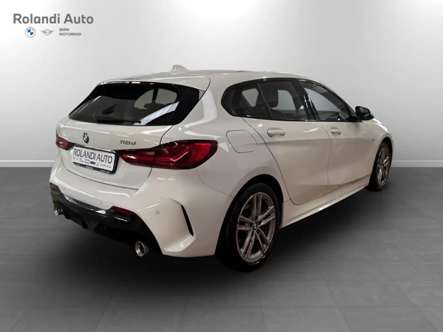 BMW 118 d Msport Blanc - 2