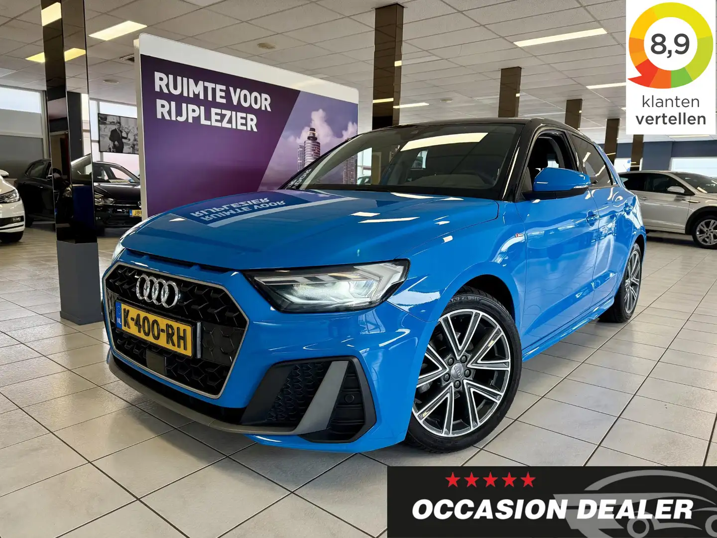 Audi A1 Sportback 30 TFSI S Line 116pk *LED*PDC*VIRT-COCKP Blauw - 1