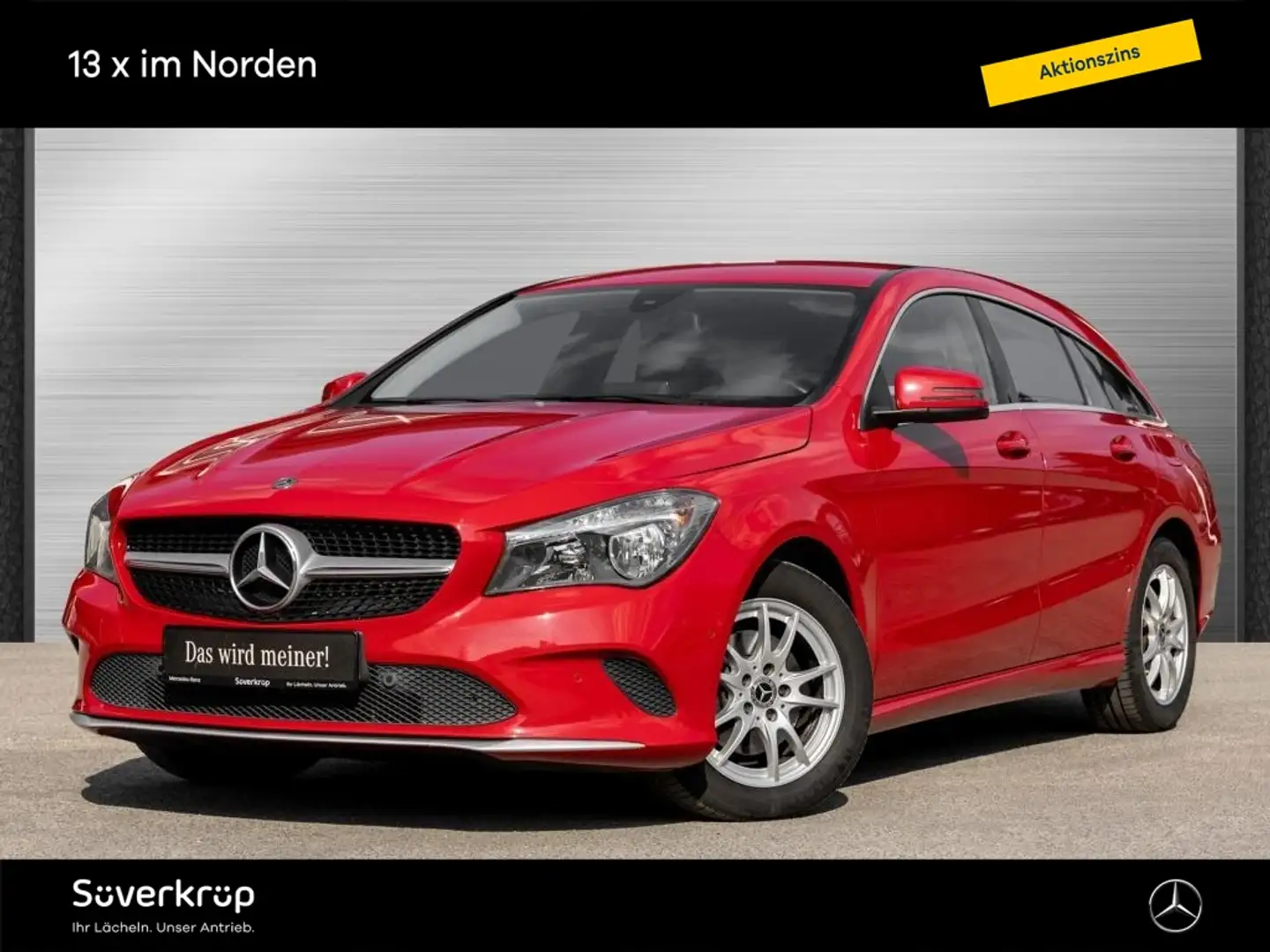 Mercedes-Benz CLA 180 d SB  PDC SHZ Rood - 2