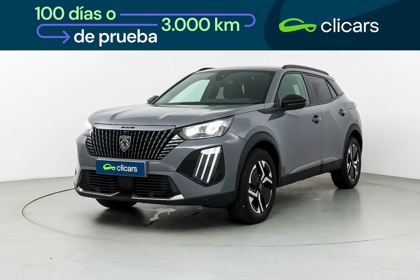 Peugeot 2008 1.2 PureTech S&S Allure EAT8 130 Gris - 1