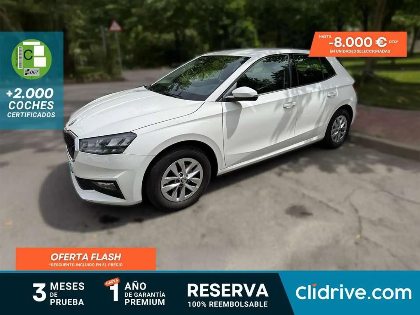 Skoda Fabia 1.0 MPI Ambition 59kW Blanco - 1