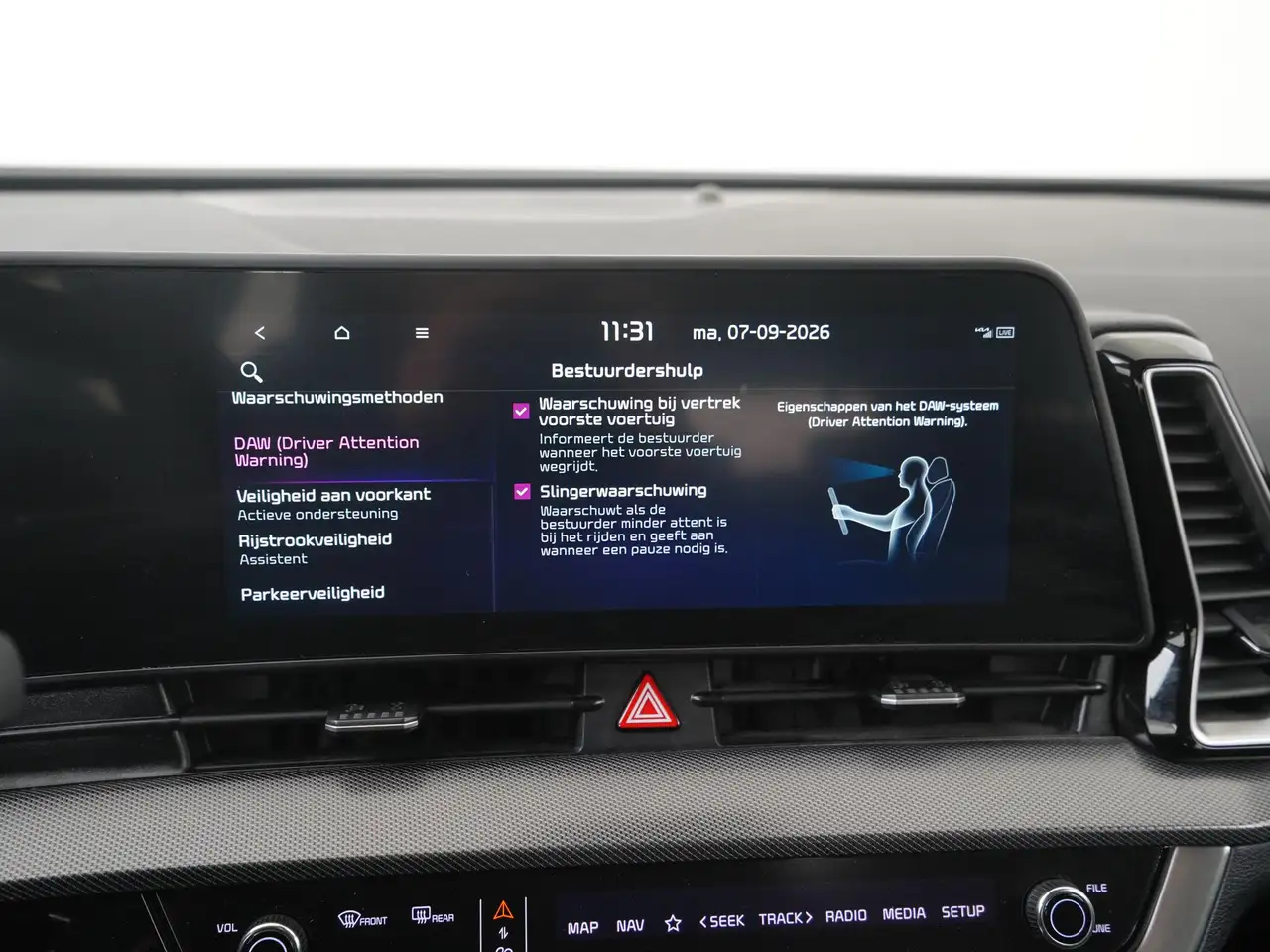 Kia Sportage 1.6 T-GDi Plug-in Hybrid AWD DynamicLine Trekhaa, миниатюра 24