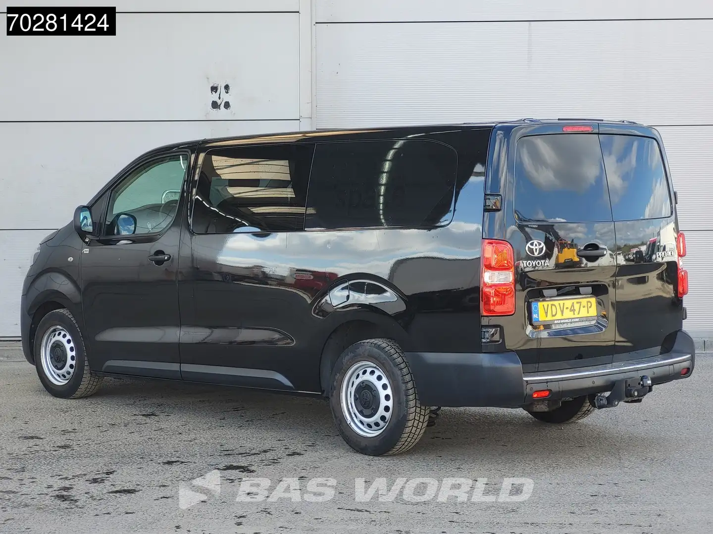 Toyota Proace 120PK Dubbel Cabine Automaat L3H1 Trekhaak Navi Ai Zwart - 2