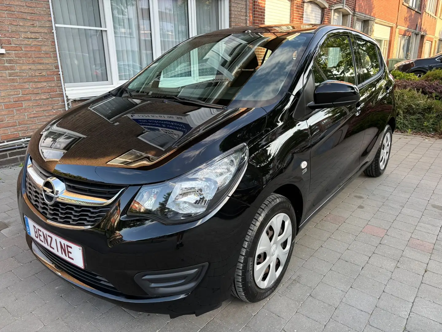 Opel Karl 1.0i! Nieuwstaat* Airco* 9000km* Garantie! Fekete - 1