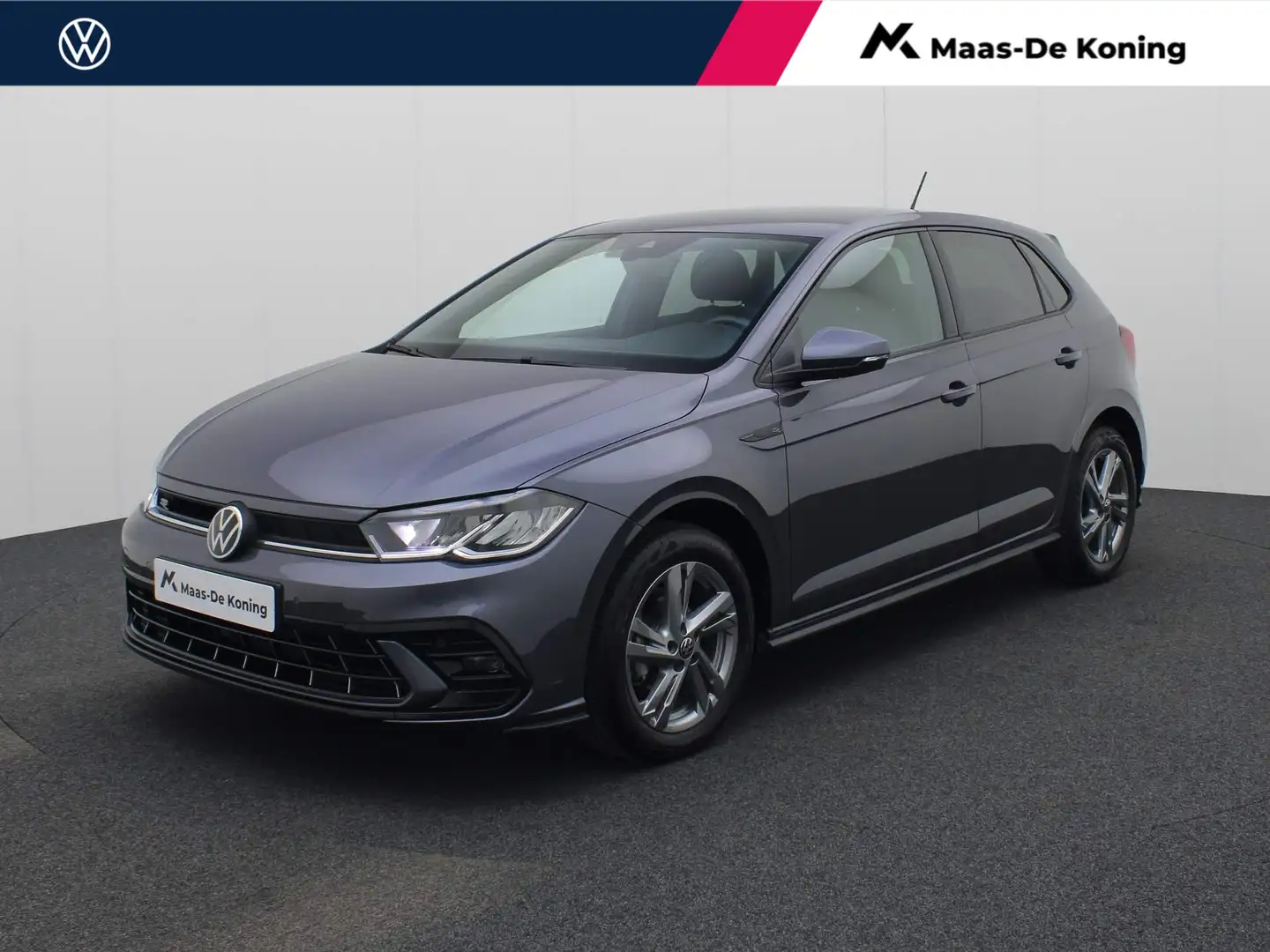 Volkswagen Polo 1.0TSI/95PK R-Line · App connect · Parkeersensoren Grigio - 1
