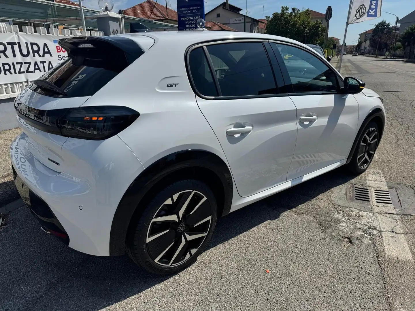 Peugeot 208 208 1.2 hybrid GT 110cv e-dcs 6 Bianco - 2