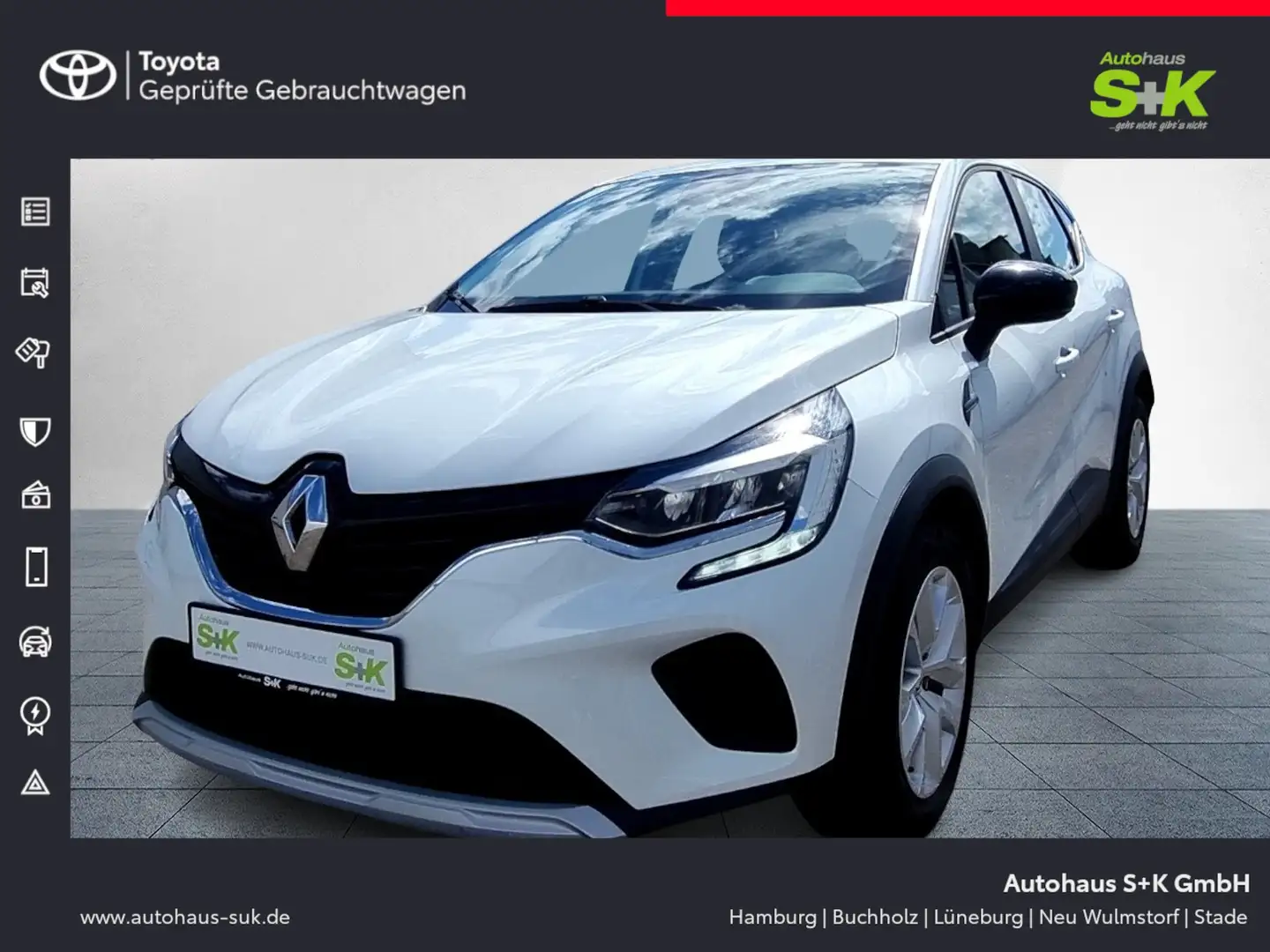 Renault Captur II Zen Plug-in Hybrid 160*CARPLAY+NAVI+KLIMA** Weiß - 1