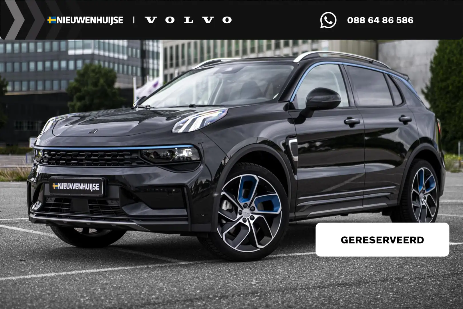 Lynk & Co 01 1.5 Plug-in Hybrid | Camera | Trekhaak | Panoramad Noir - 1