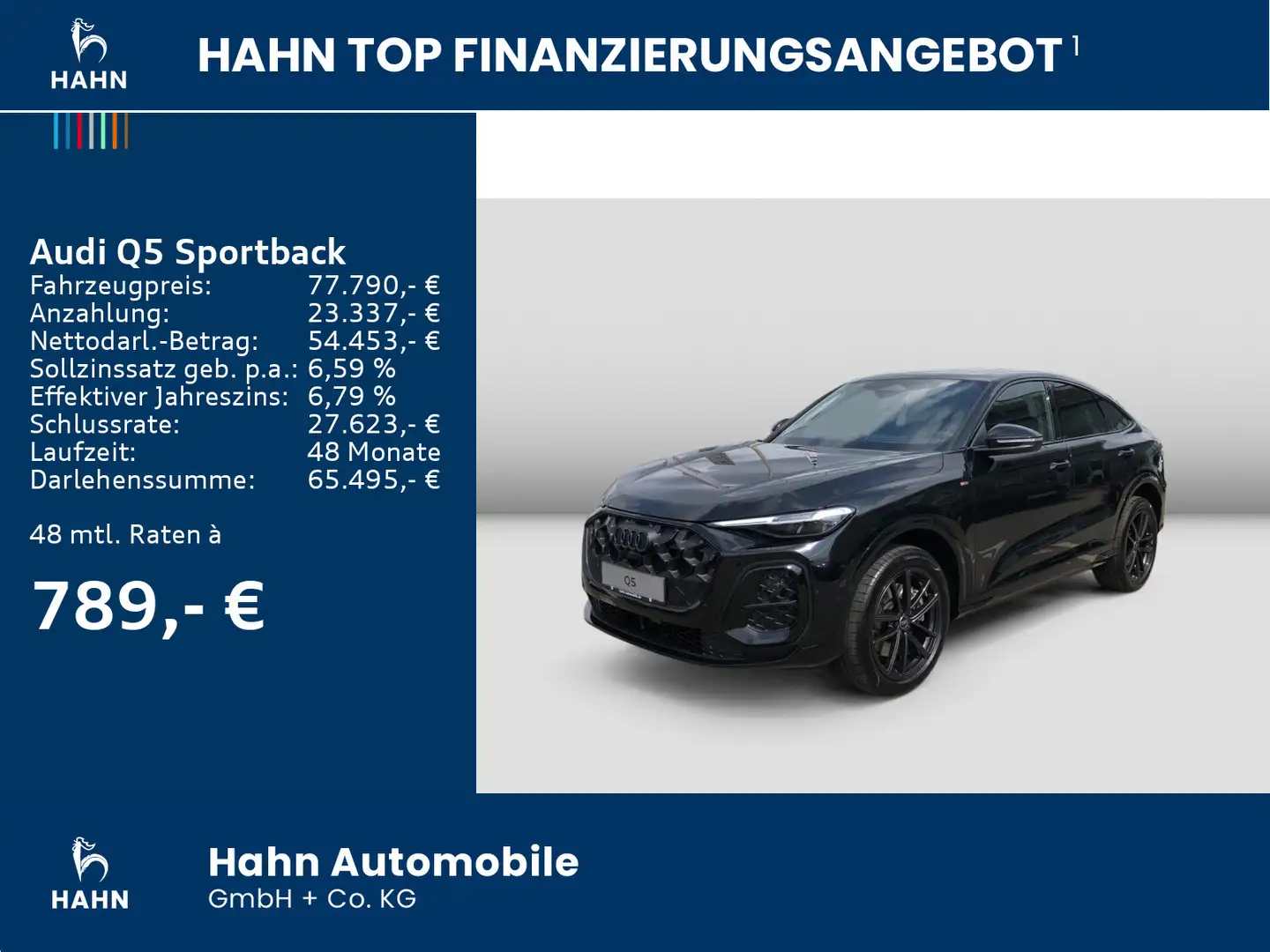 Audi Q5 Sportback TDI quattro 150 kW Noir - 2