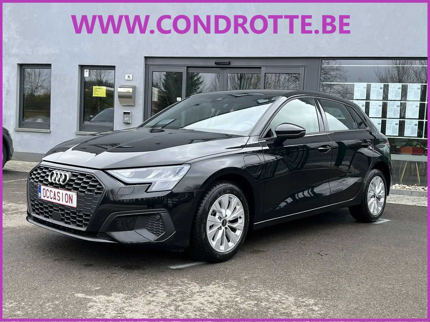 Audi A3 SB 40 TFSI E 204 CV HYBRIDE ATTRACTION PACK BUS. Noir - 1