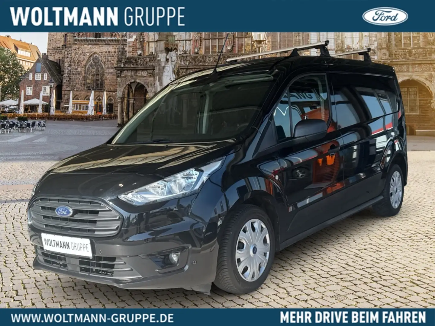 Ford Transit Connect Kasten lang Trend 1.5 EcoBlue EU6d Negru - 1