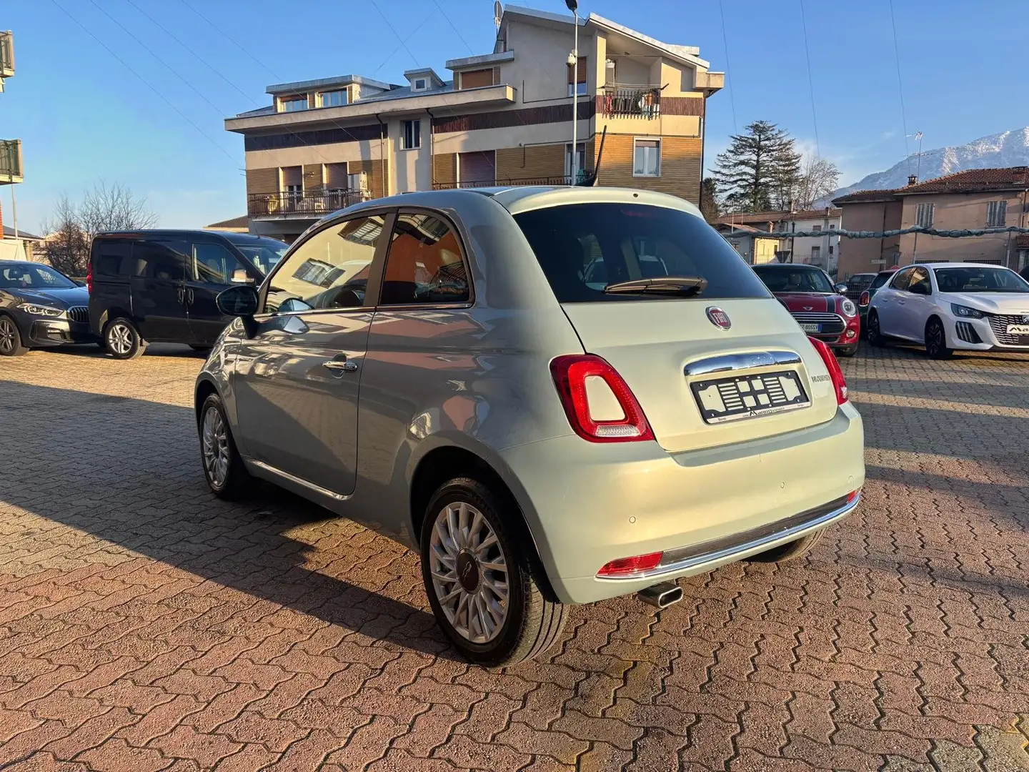 Fiat 500 1.0 Hybrid NAVI SEDILE SDOPPIATO Blau - 2
