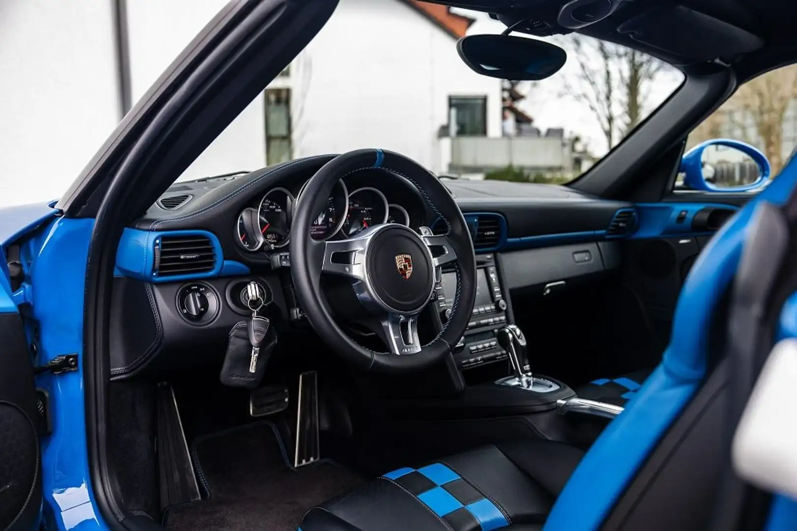 Porsche 911 911 Cabrio 3.8 Turbo S Blu/Azzurro - 1