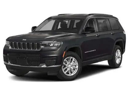Black 2025 Jeep Grand Cherokee L SUV / Crossover Four-Wheel Drive 8-Speed Automatic