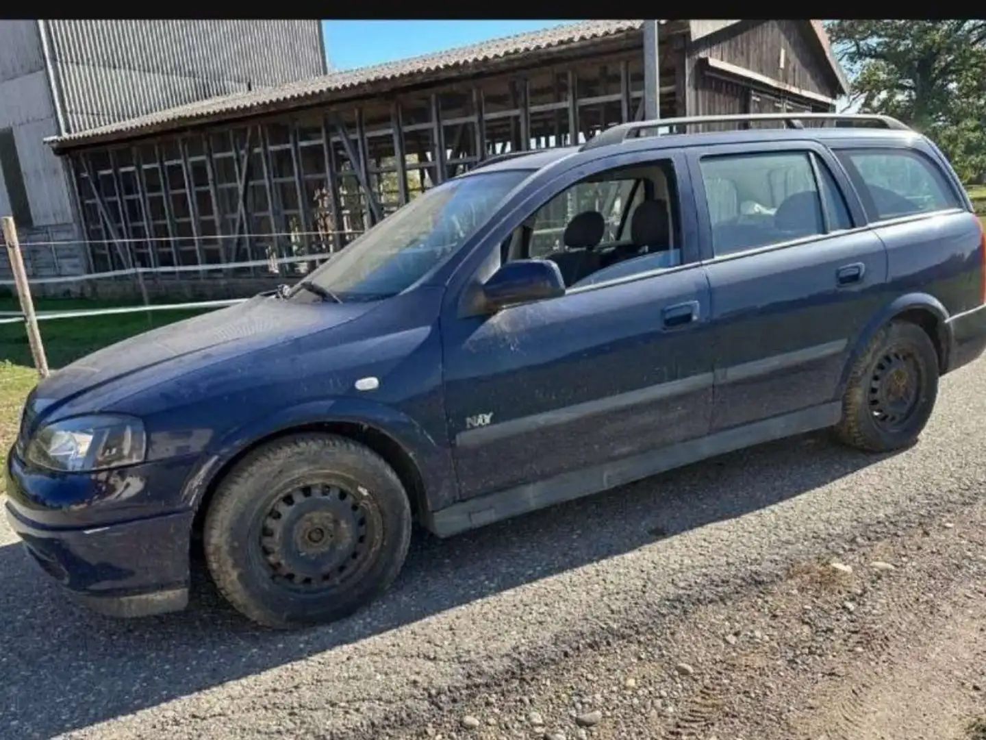 Opel Astra 1.6 Caravan Blau - 1