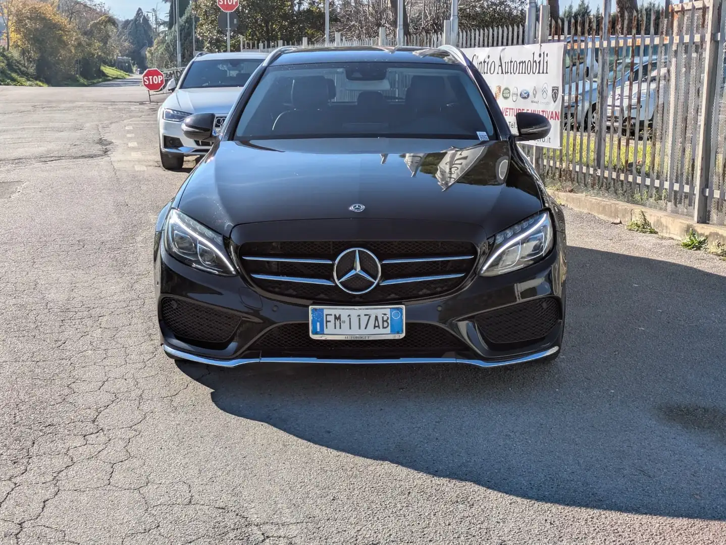 Mercedes-Benz C 220 Classe C-S205 SW d (bt) Premium auto Zwart - 2
