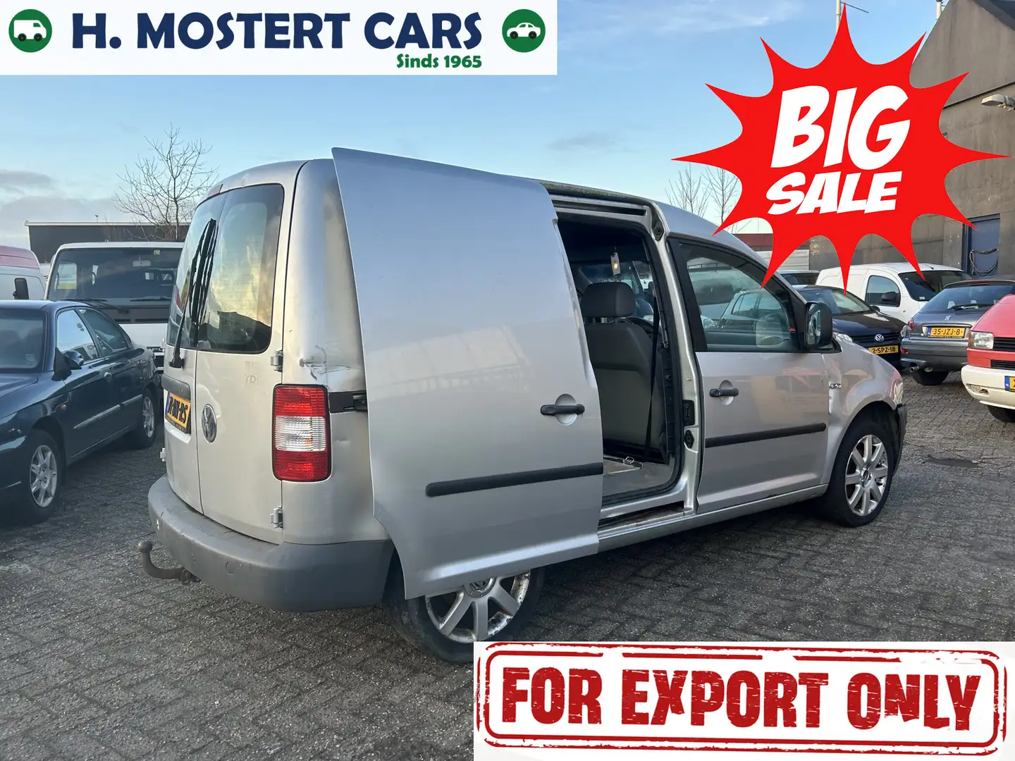 Volkswagen Caddy 1.9 TDI * RADIATOR LEK *  MOTOR IS GOED *  EXPORT Plateado - 2