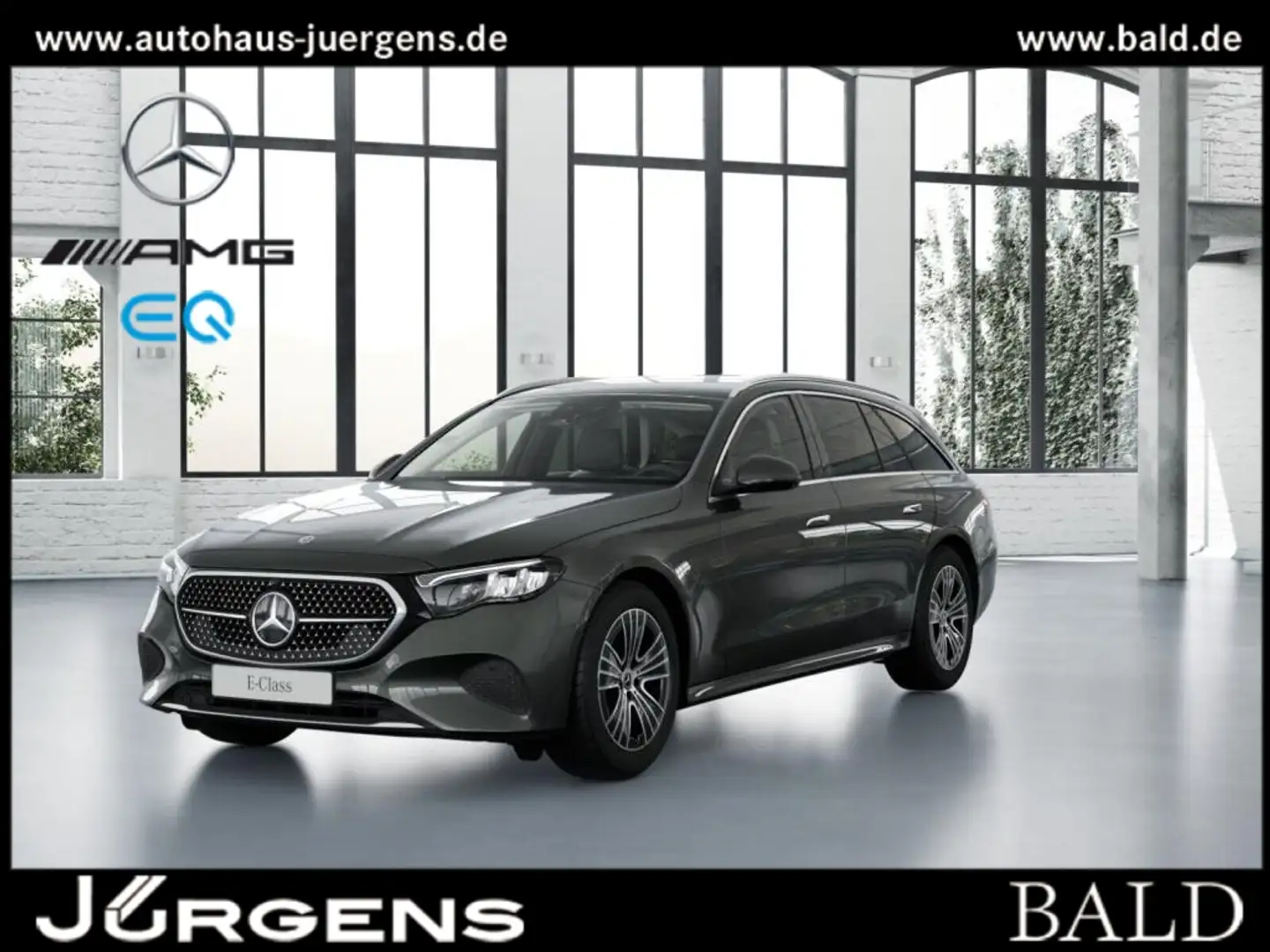 Mercedes-Benz E 220 d T Avantgarde/LED/360/AHK/Fahrassist/SHZ Grau - 1