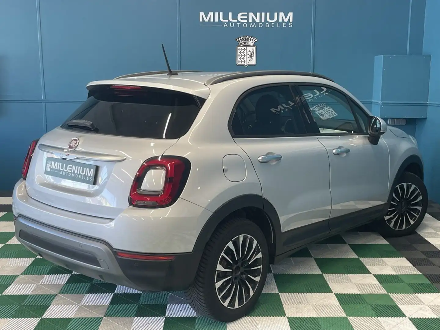 Fiat 500X 1.6 MULTIJET 120CH CROSS DCT Gris - 2
