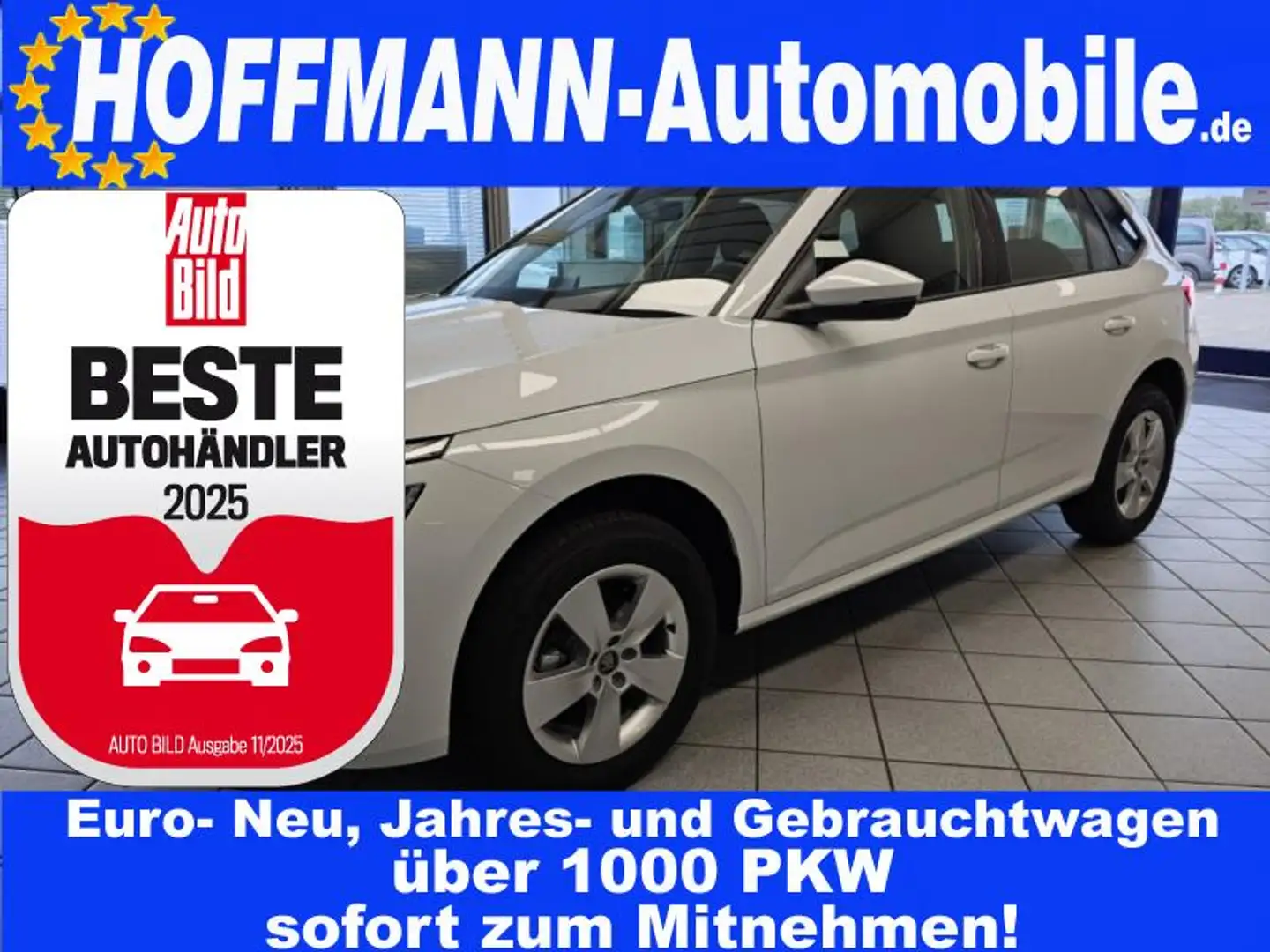 Skoda Kamiq Selection Climatr.,Kamera,Sitzhzg.,LED-Sch Wit - 1