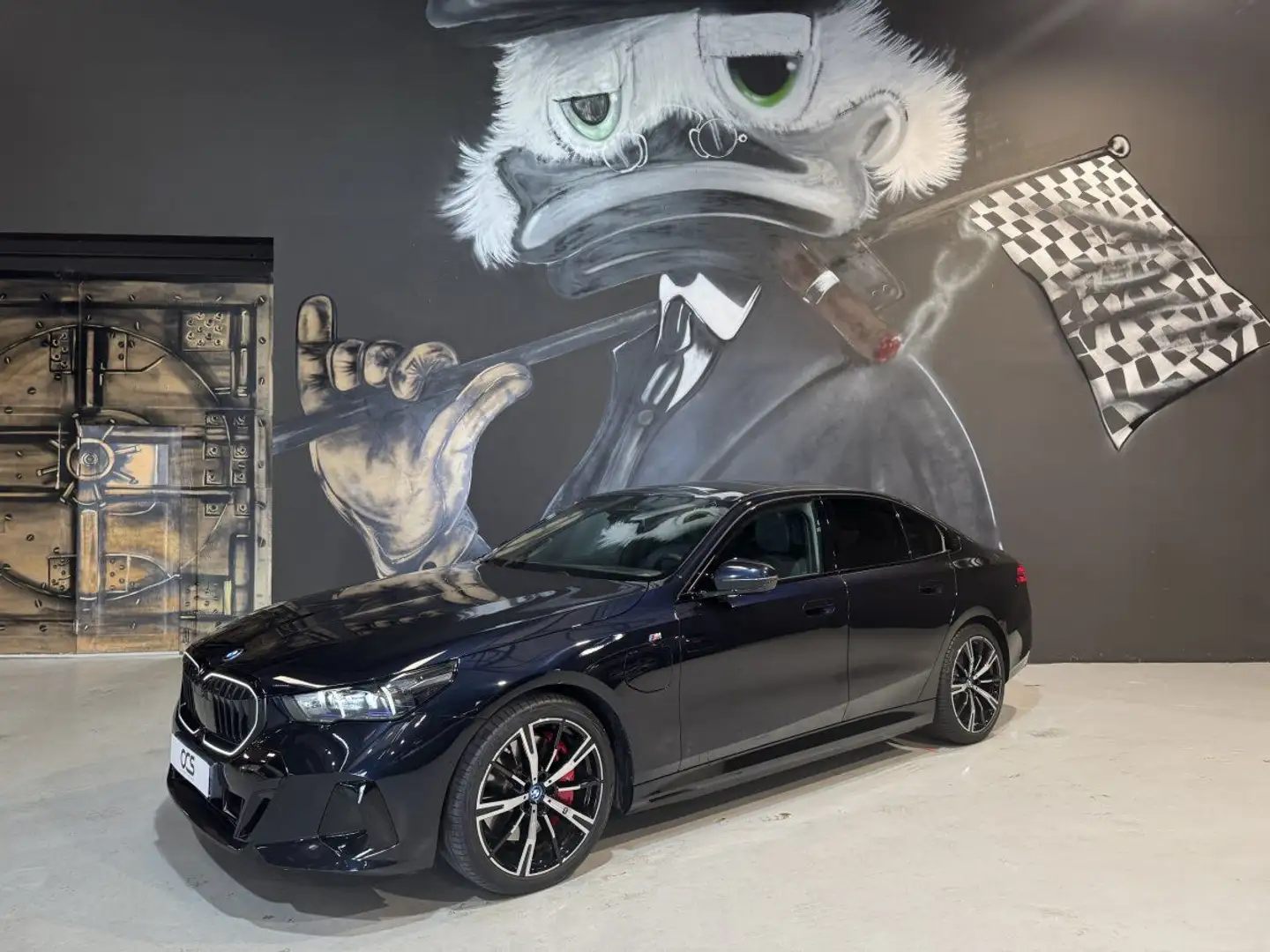 BMW 550 (8) 550e xDrive 489ch M Sport BVA8 Attelage Garantie constructeur Blauw - 1