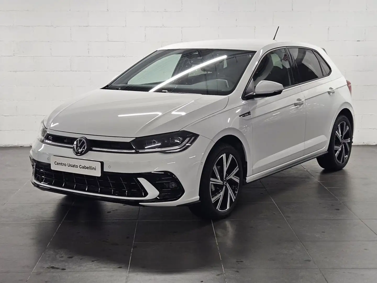 Volkswagen Polo 1.0 TSI R Line Blanc - 1