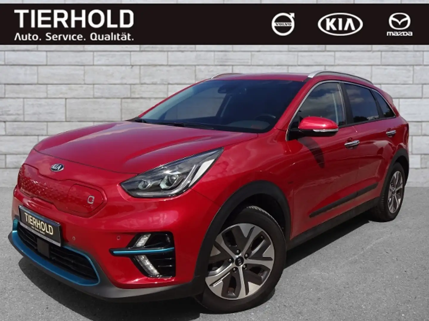 Kia Niro Elektro Spirit 64kWh 3-Phasen ACC Leder BLIS Rot - 2