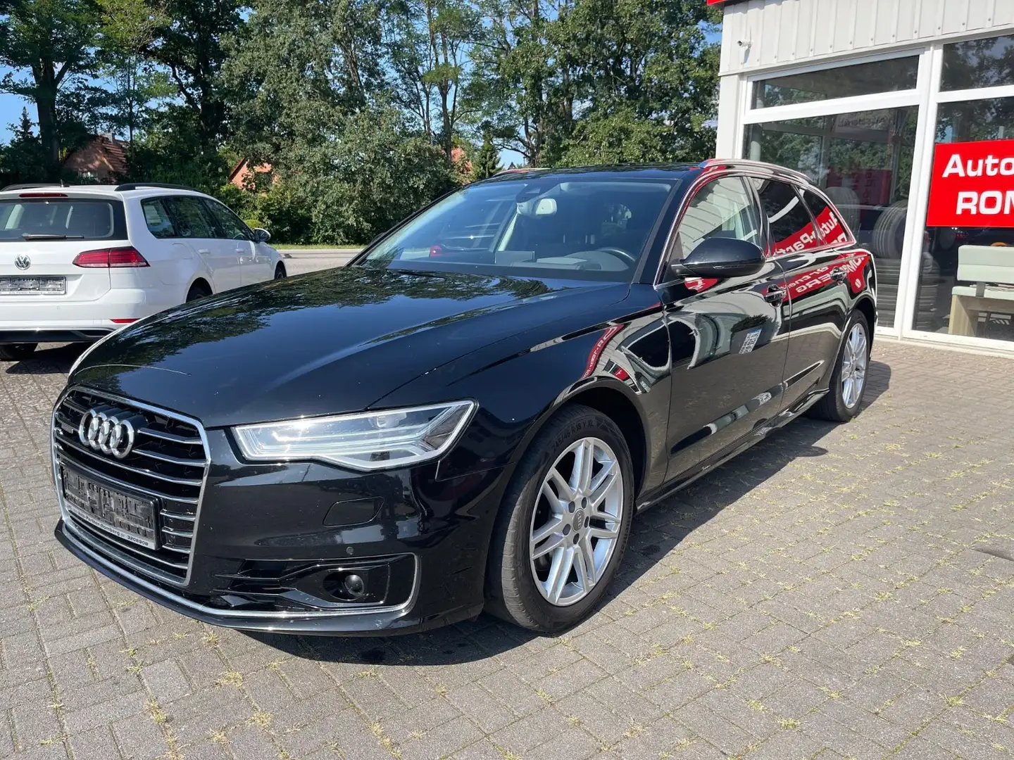 Audi A6 Avant 3.0 TDI qua. Nachtsi. Pano AHK gepfl. Negro - 2
