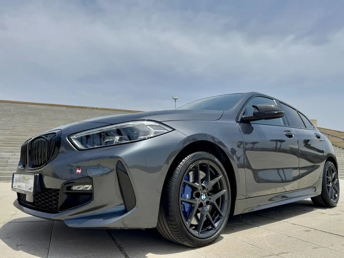 BMW 118 118dA Gris - 2