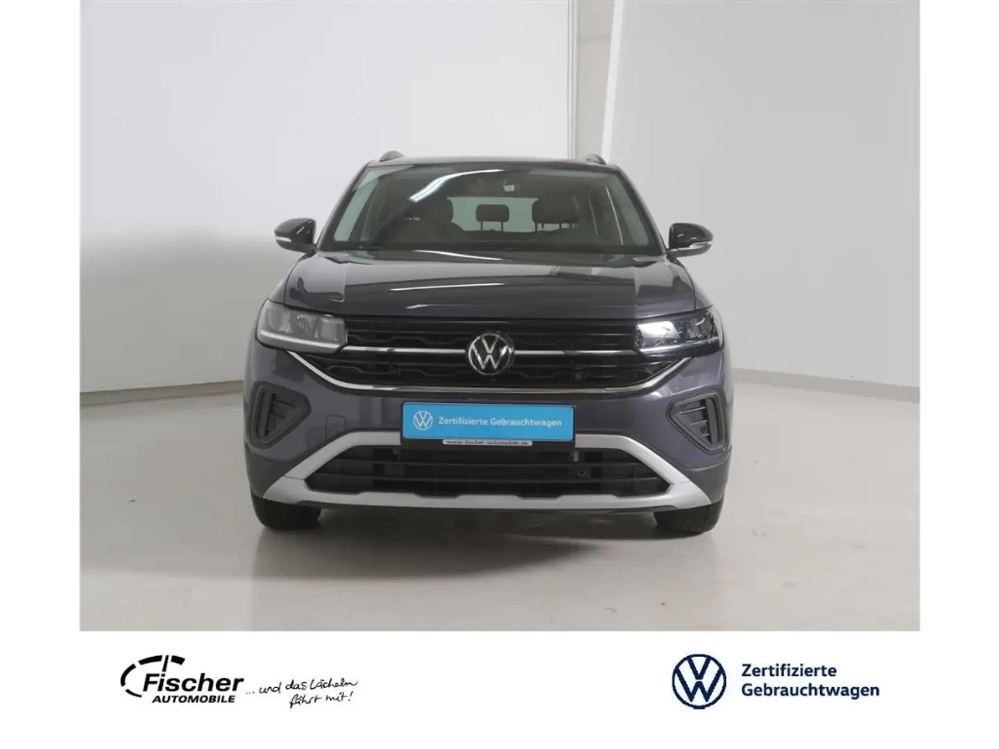 Volkswagen T-Cross 1.0 TSI GOAL 6-Gg. AHK/NAV/LED/ACC/RFK Grau - 1