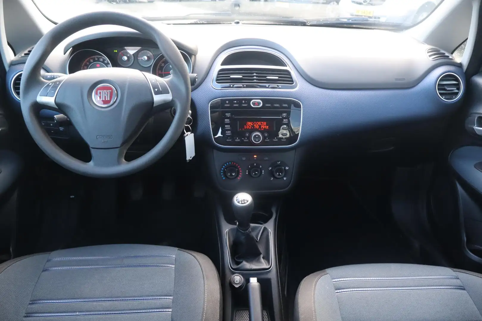 Fiat Punto Evo 1.3 M-Jet Dynamic Airco, Trekhaak, Cruise control Blauw - 2