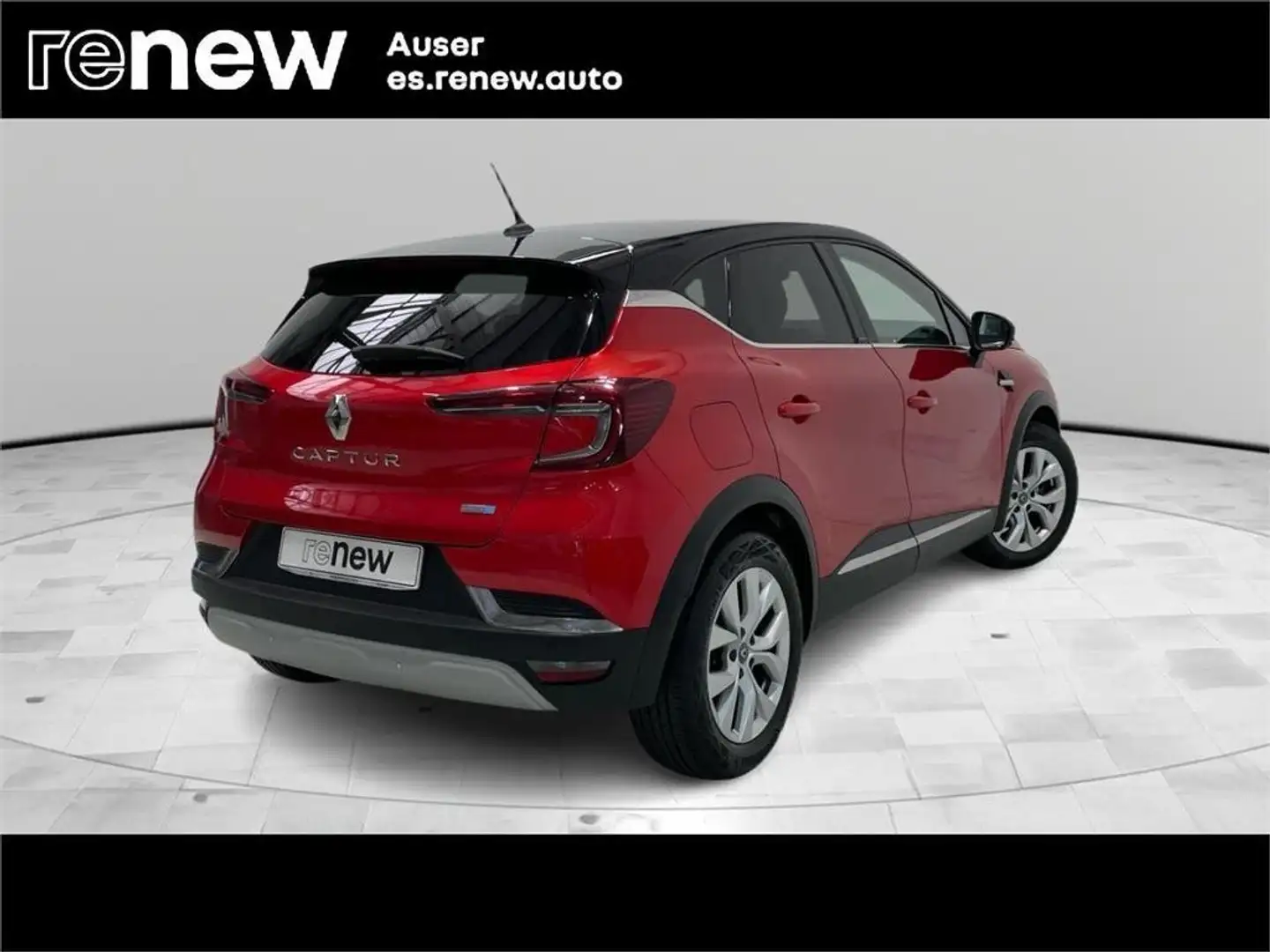 Renault Captur E-TECH Híbrido Zen 105kW Rojo - 2