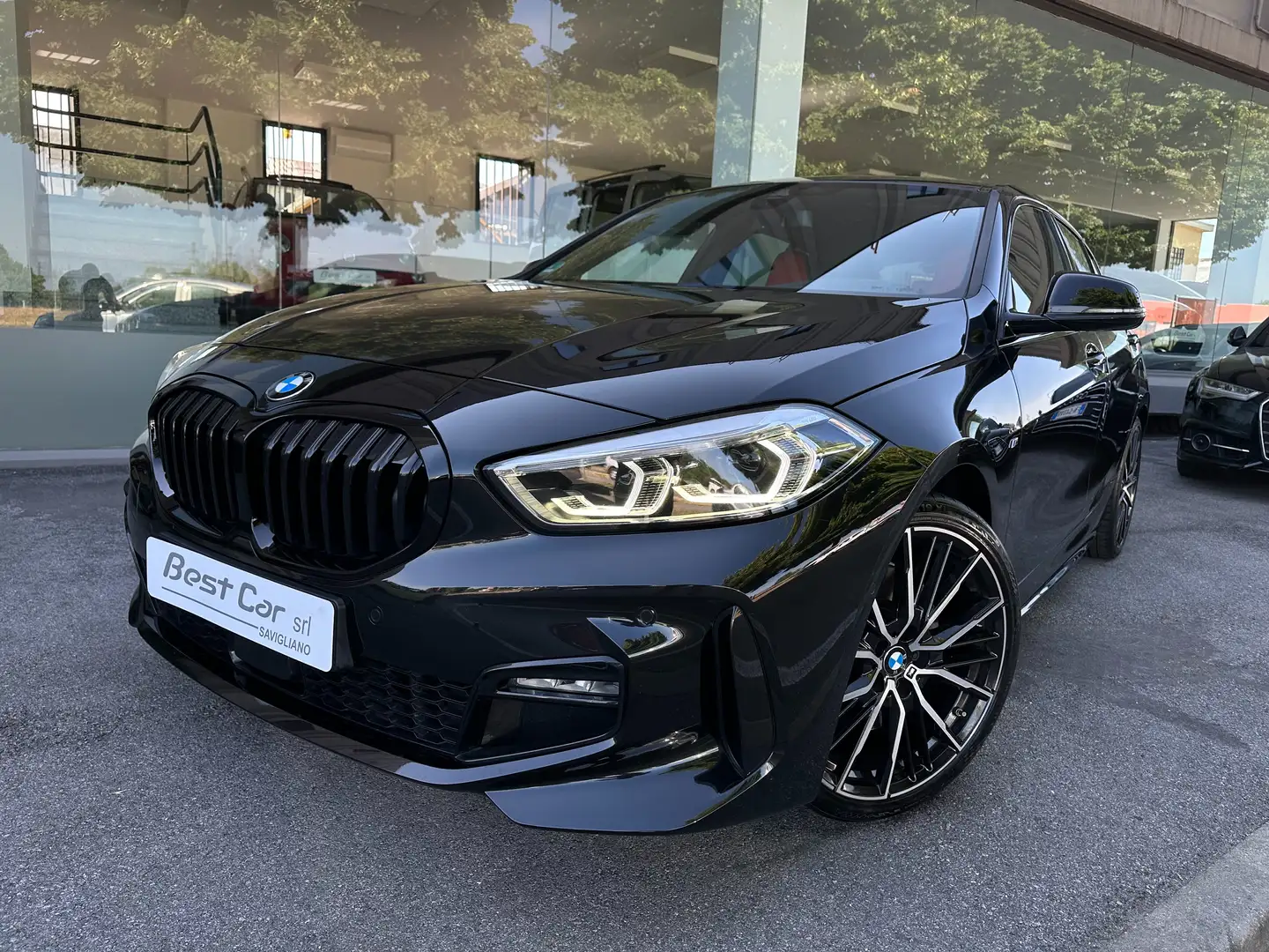 BMW 120 120d Msport auto Nero - 1