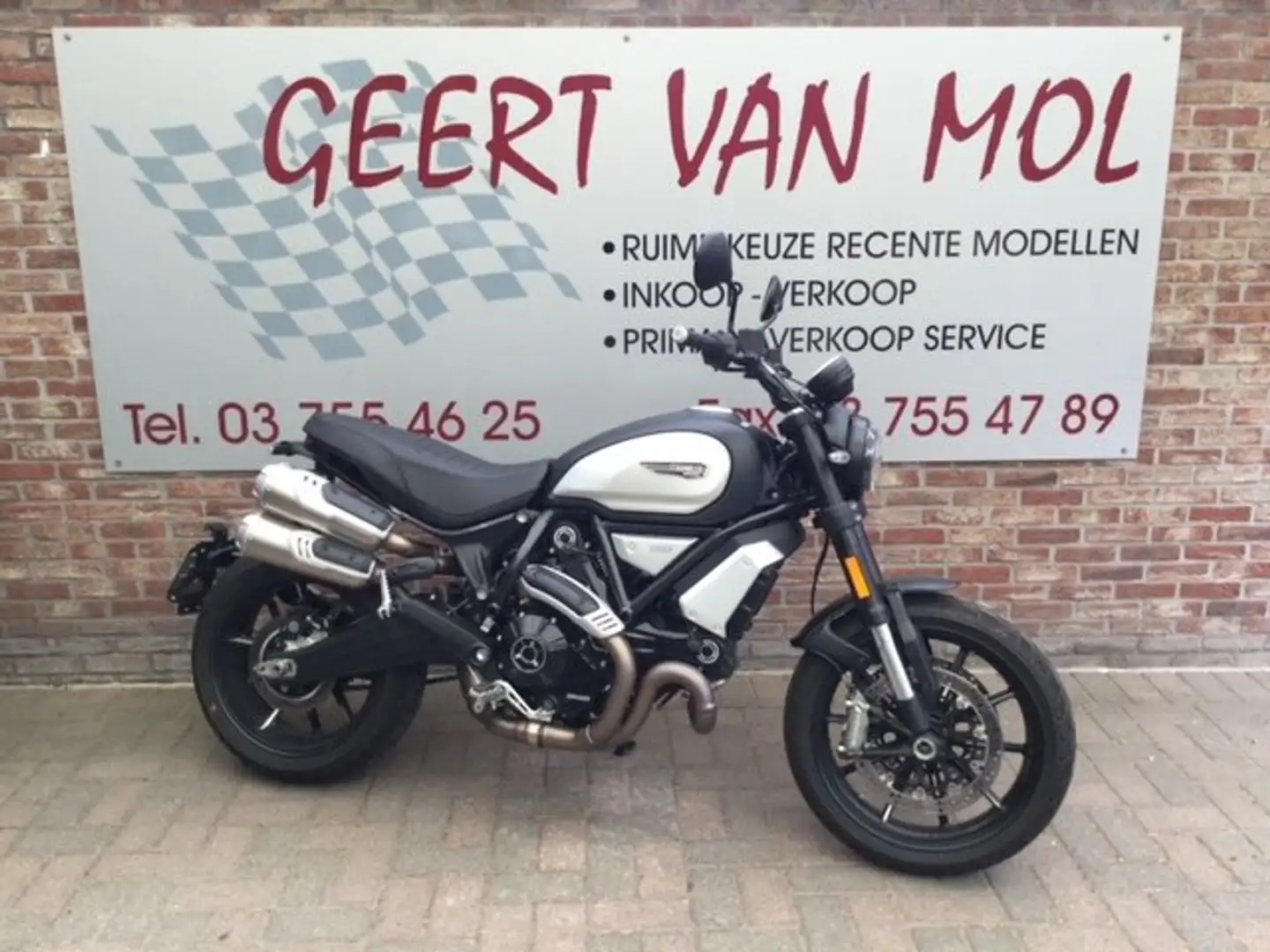 Ducati Scrambler Grijs - 1