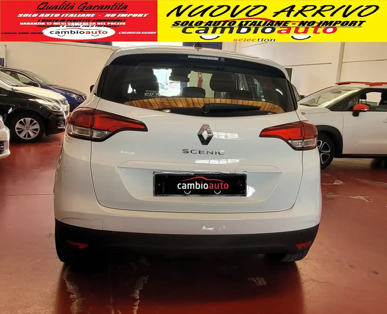 Renault Scenic Scenic IV 2017 1.5 dci energy Business 110cv edc Bianco - 2
