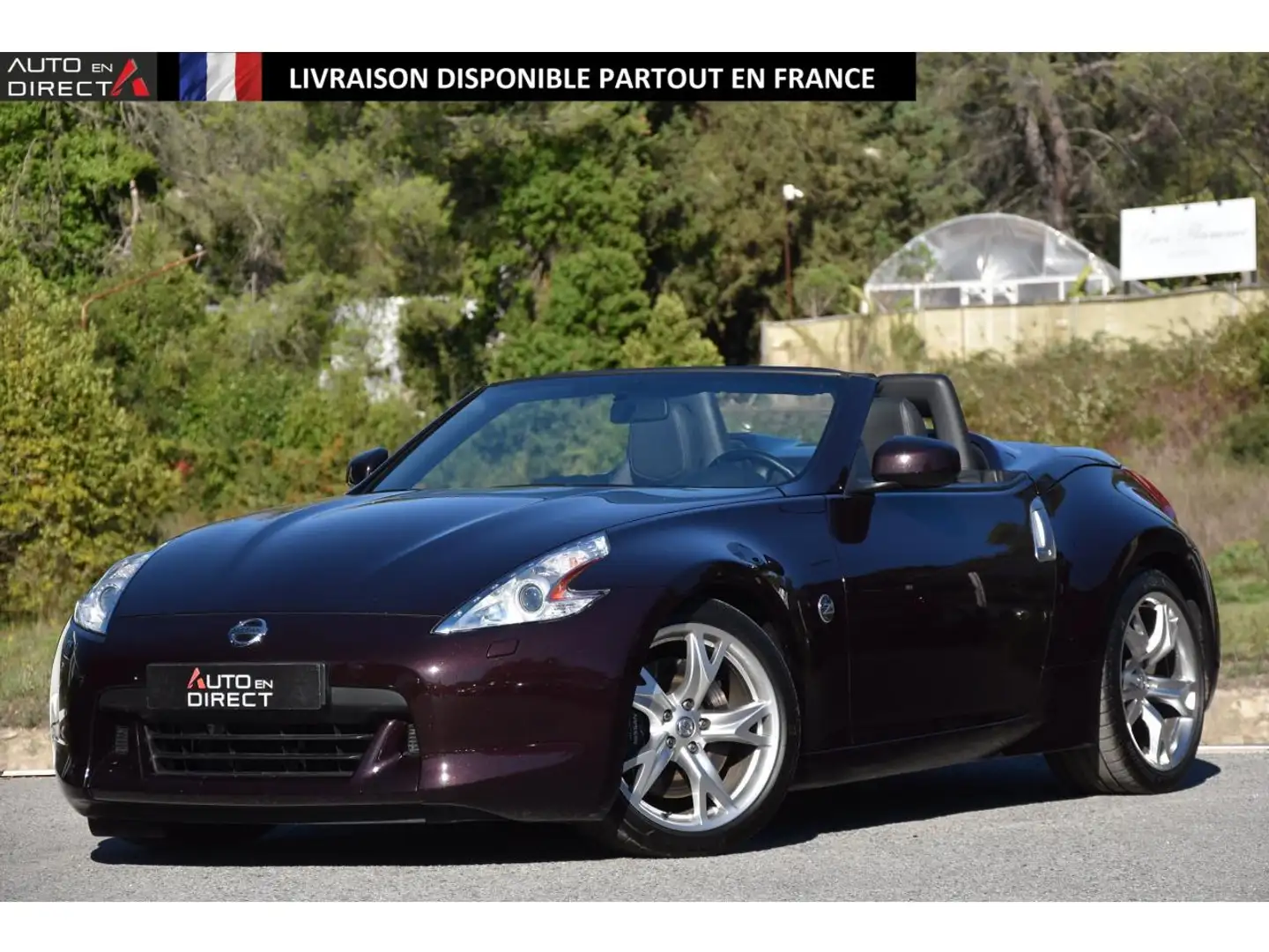 Nissan 370Z Roadster 3.7 V6 - 328 - BVA  ROADSTER Pack PHASE 1 Noir - 1