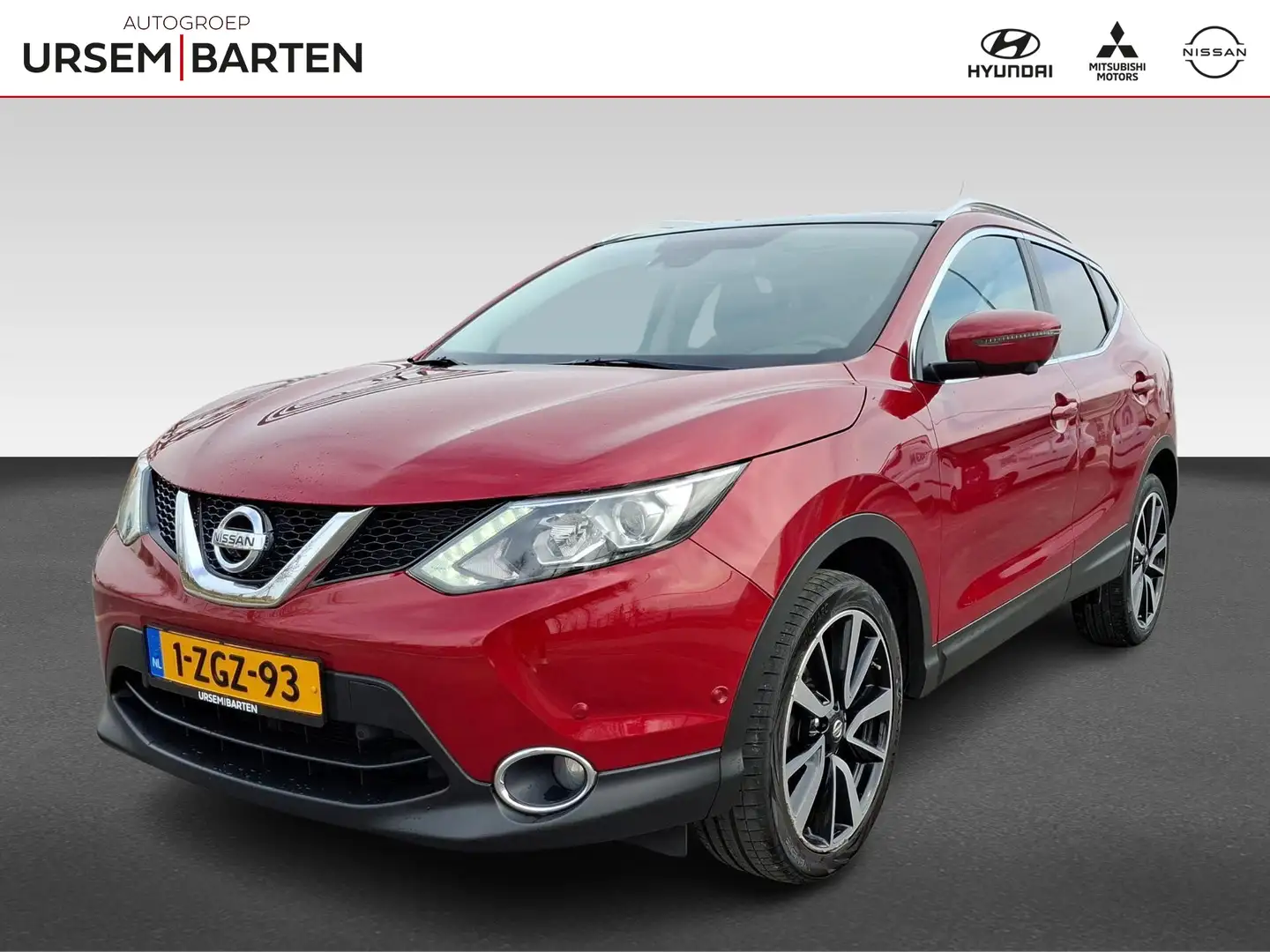 Nissan Qashqai 1.2 Tekna | Lederen Interieur | Navigatie Rojo - 1