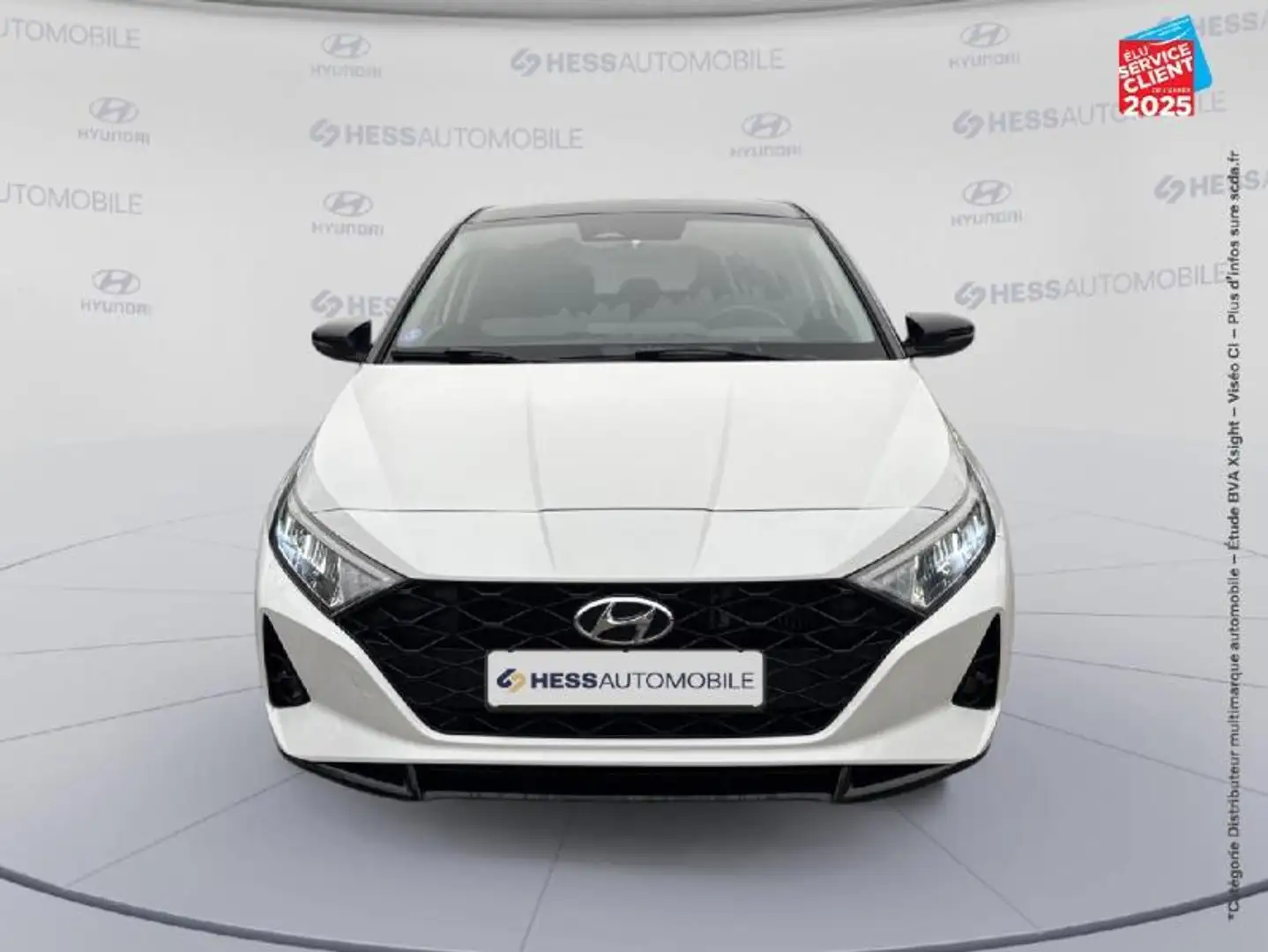 Hyundai i20 1.0 T-GDi 100ch Hybrid Creative GPS Carplay Bianco - 2