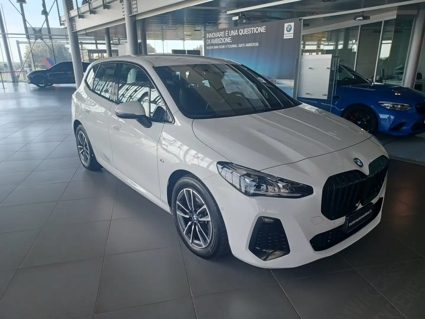BMW 218 218d Active Tourer Msport auto Blanc - 1