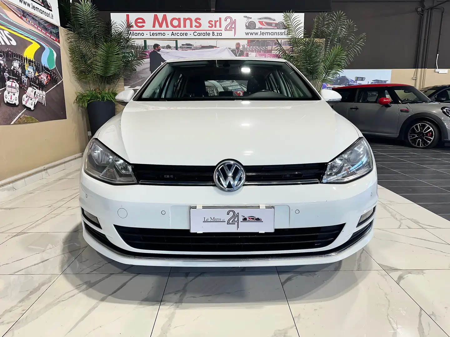Volkswagen Golf 5p 1.6 tdi NEOPATENTATI 110cv dsg Blanc - 2