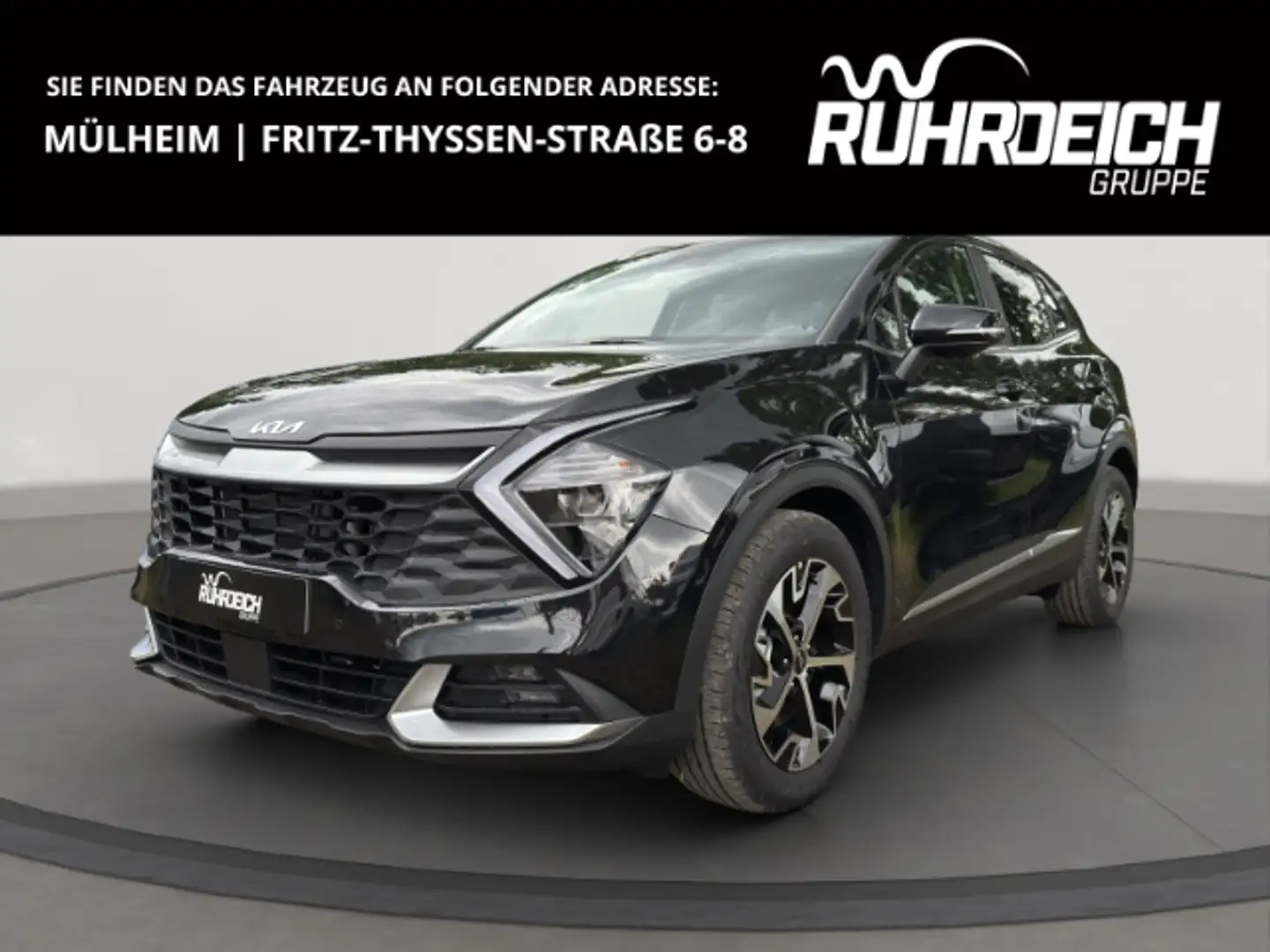 Kia Sportage 1.6 T-GDI Ultimate Edition Mild-Hybrid Navi AHK di Schwarz - 1