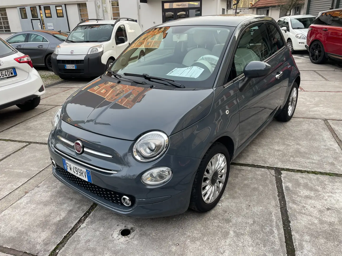 Fiat 500 1.2 Lounge 69cv my20 Gris - 1