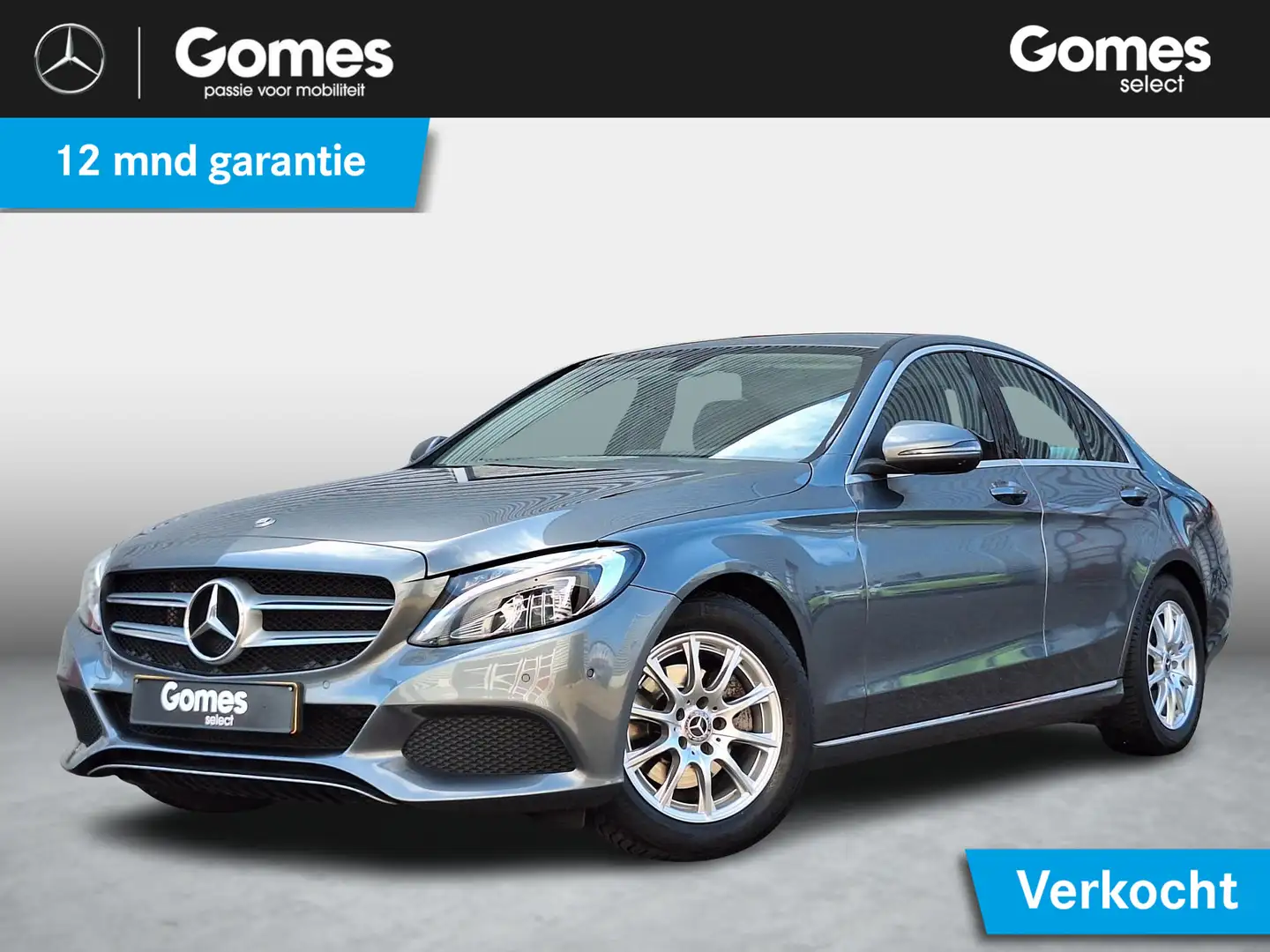 Mercedes-Benz C 180 | Achteruitrijcamera | LED verlichting | Bluetooth Grijs - 1