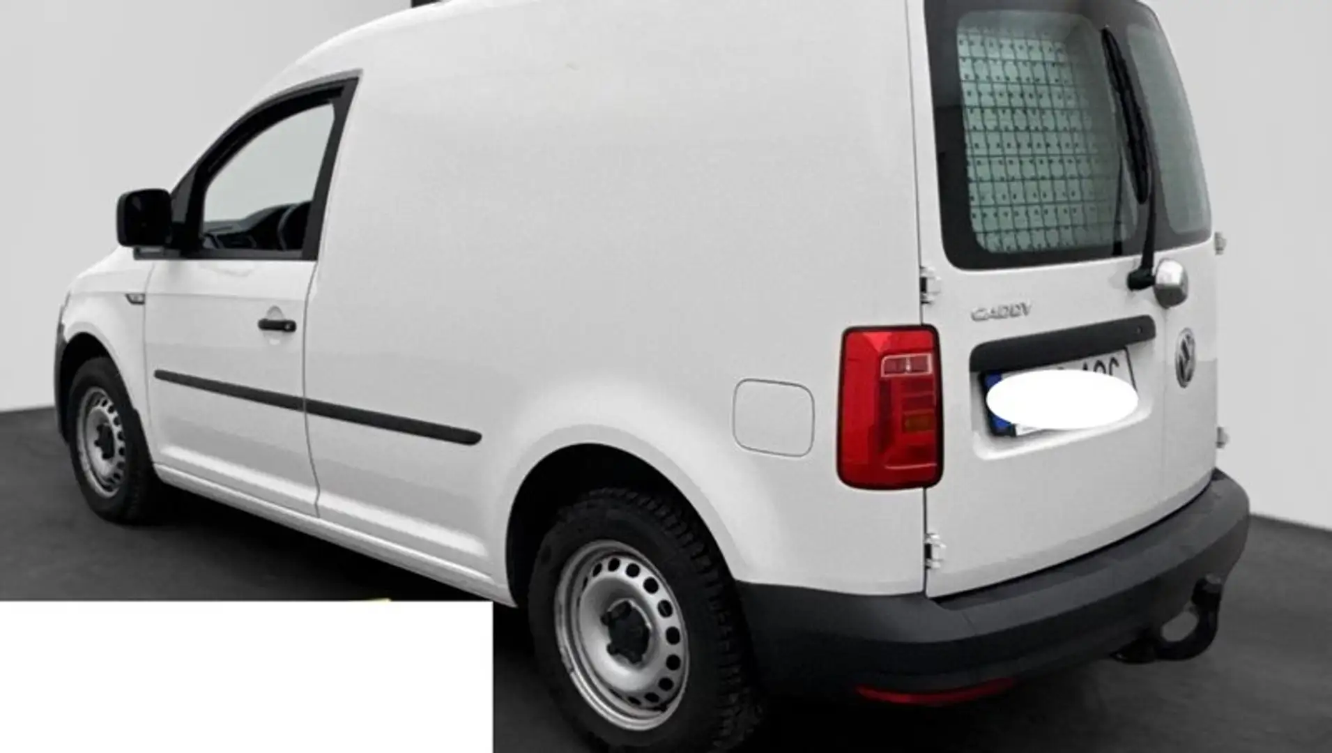 Volkswagen Caddy Nfz Kasten BMT*STANDHEIZUNG*AHK*SITZHEIZUNG Blanc - 2