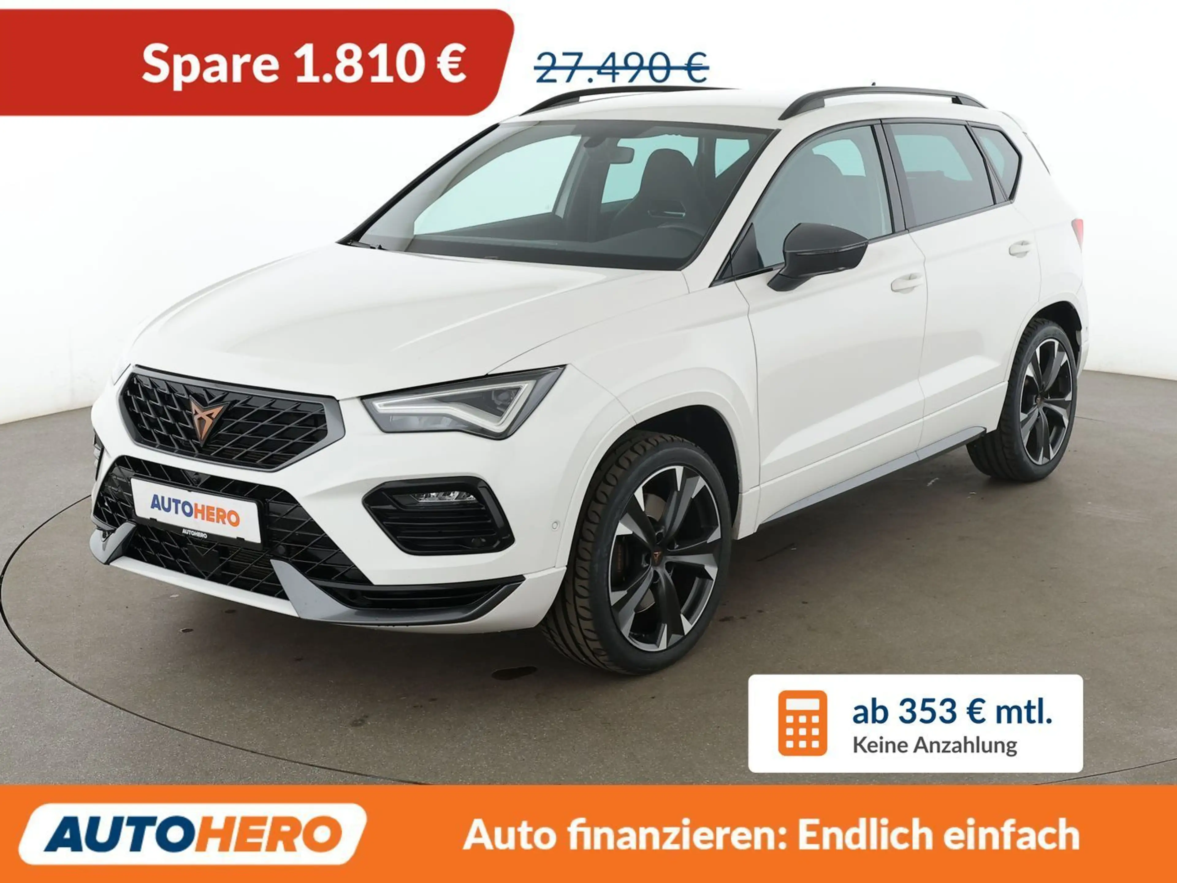 CUPRA Ateca 2.0 TSI 4Drive Aut*NAVI*LED*TEMPO*CAM*PDC*SHZ*