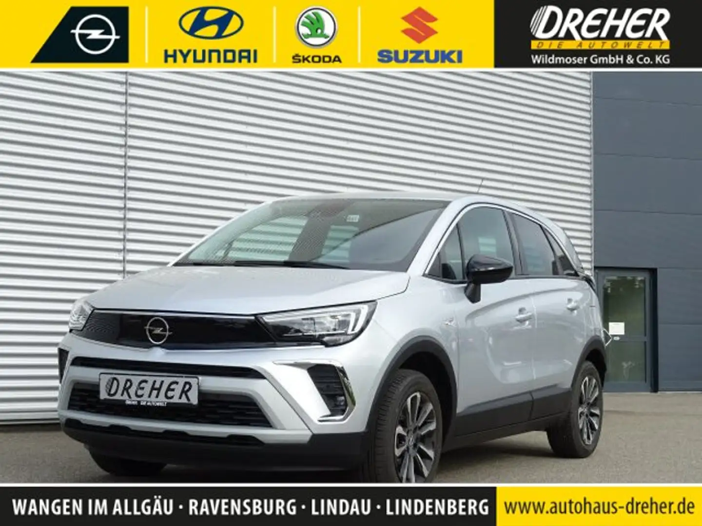 Opel Crossland Crossland Elegance Aktion -36 % Nachlass Stříbrná - 1