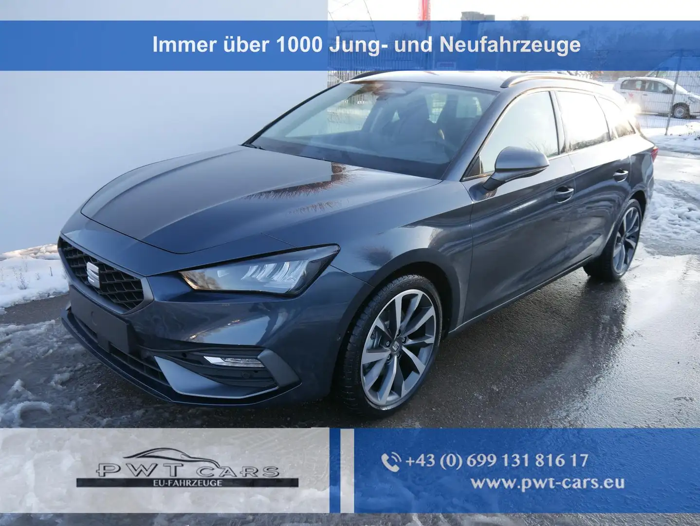 SEAT Leon Sportstourer FR 2.0 TDI Kombi DSG*NAVI*TEMPOMAT... Grau - 1